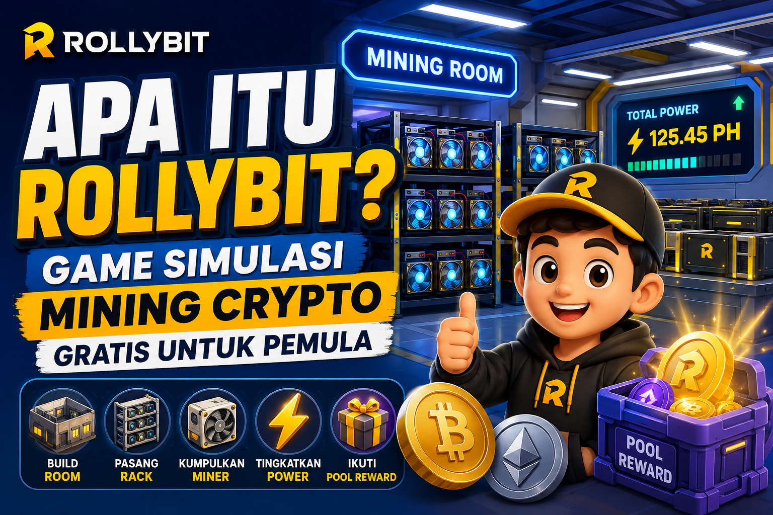 Apa Itu Rollybit? Game Mining Crypto Gratis