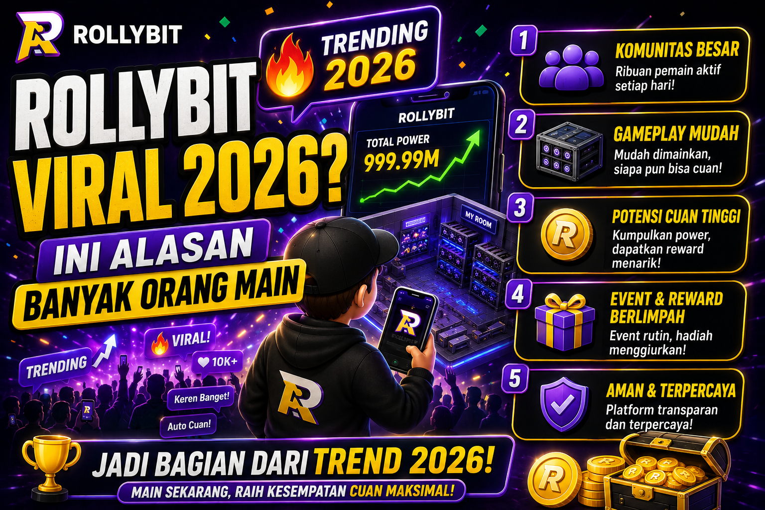 Rollybit Viral 2026? Ini Alasan Banyak Orang Main