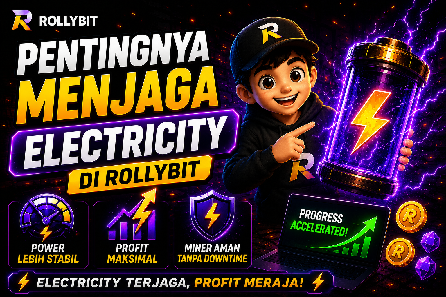 Pentingnya Menjaga Electricity di Rollybit
